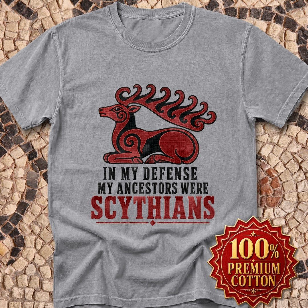 In My Defense My Ancestors Were Scythians Premium Tee