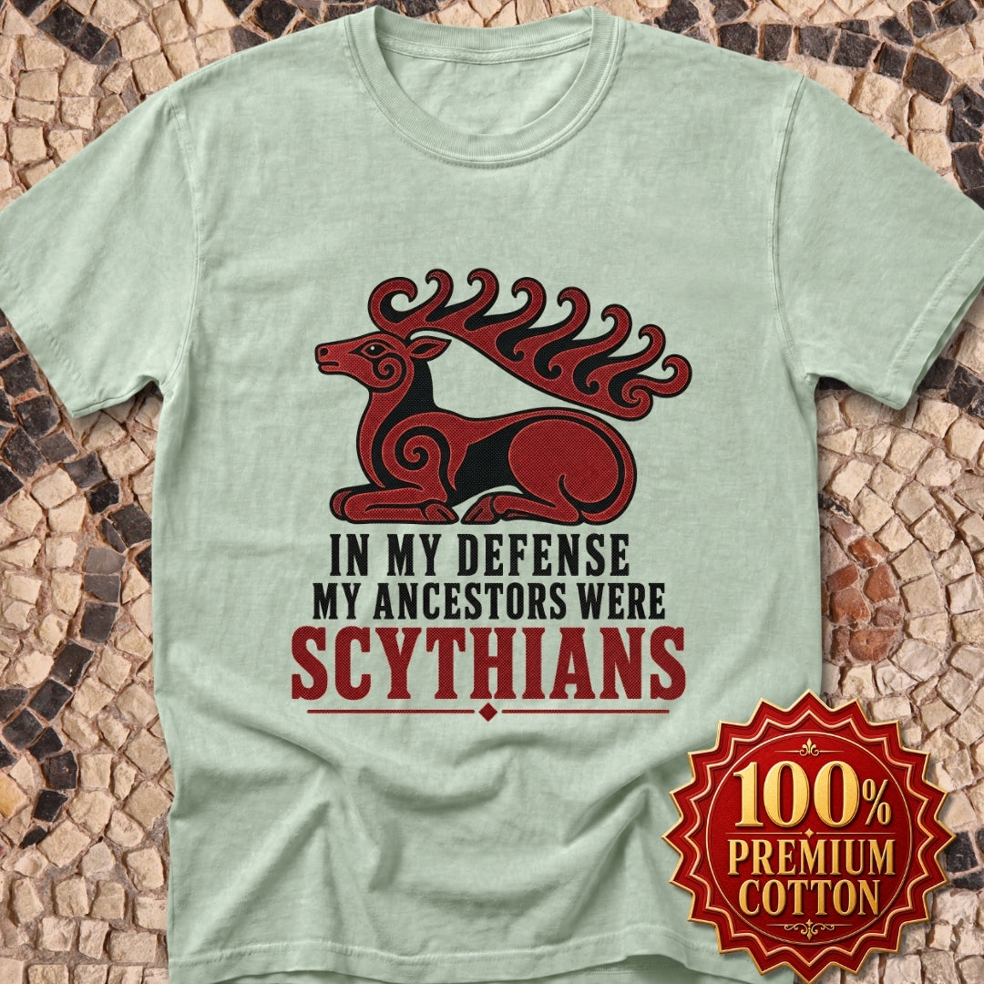In My Defense My Ancestors Were Scythians Premium Tee