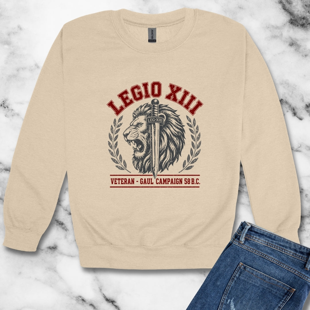 Legio XIII Gemina Gaul Veteran Unisex Heavy Crewneck Sweatshirt