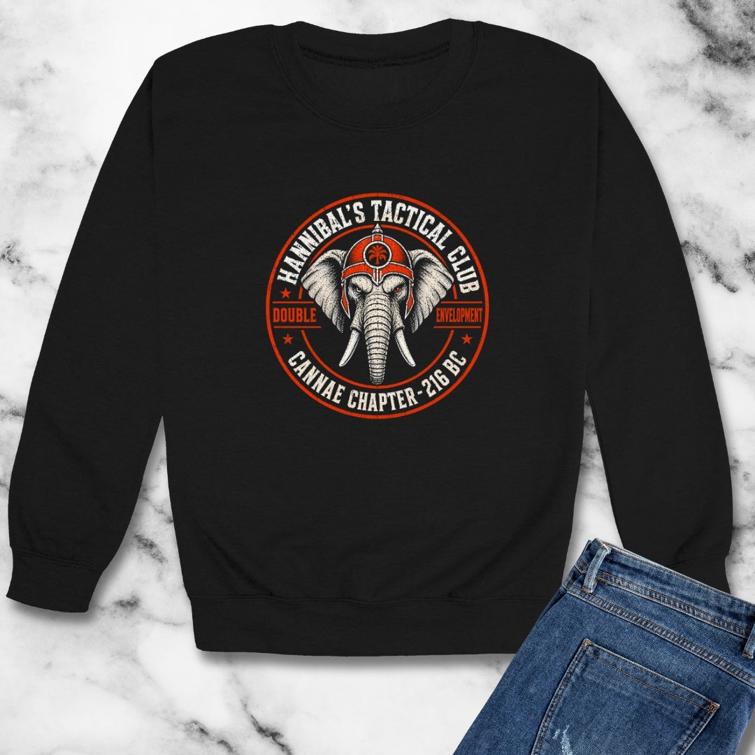 Hannibal Tactical Club Battle of Cannae Unisex Heavy Crewneck Sweatshirt