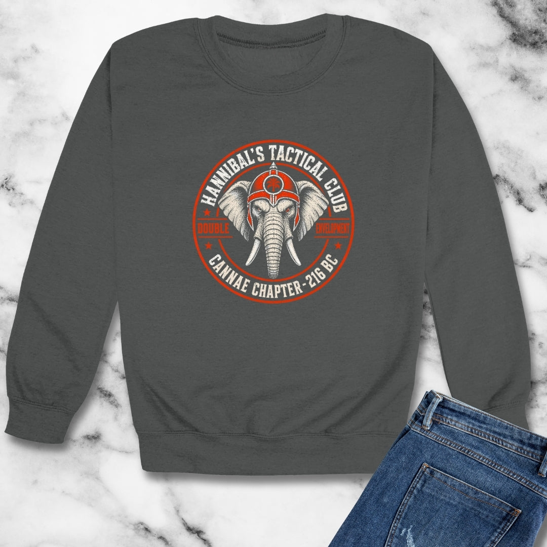 Hannibal Tactical Club Battle of Cannae Unisex Heavy Crewneck Sweatshirt