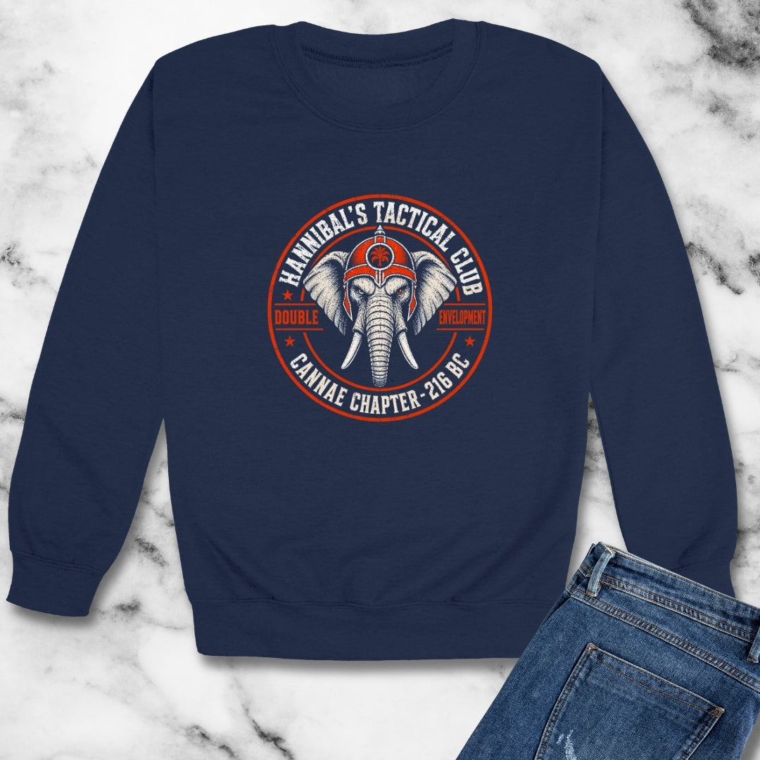 Hannibal Tactical Club Battle of Cannae Unisex Heavy Crewneck Sweatshirt