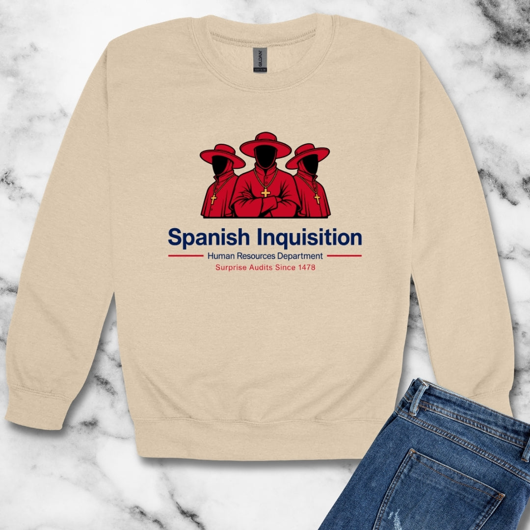 Spanish Inquisition HR Logo Unisex Heavy Crewneck Sweatshirt