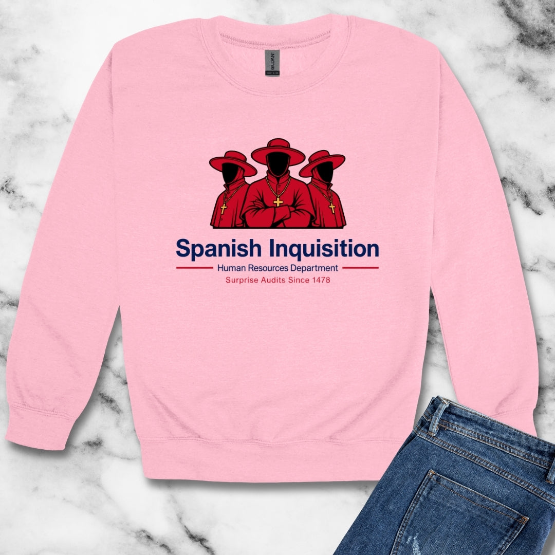 Spanish Inquisition HR Logo Unisex Heavy Crewneck Sweatshirt