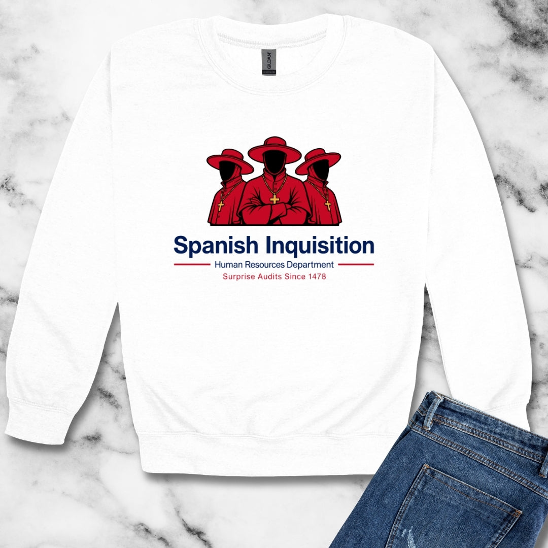 Spanish Inquisition HR Logo Unisex Heavy Crewneck Sweatshirt