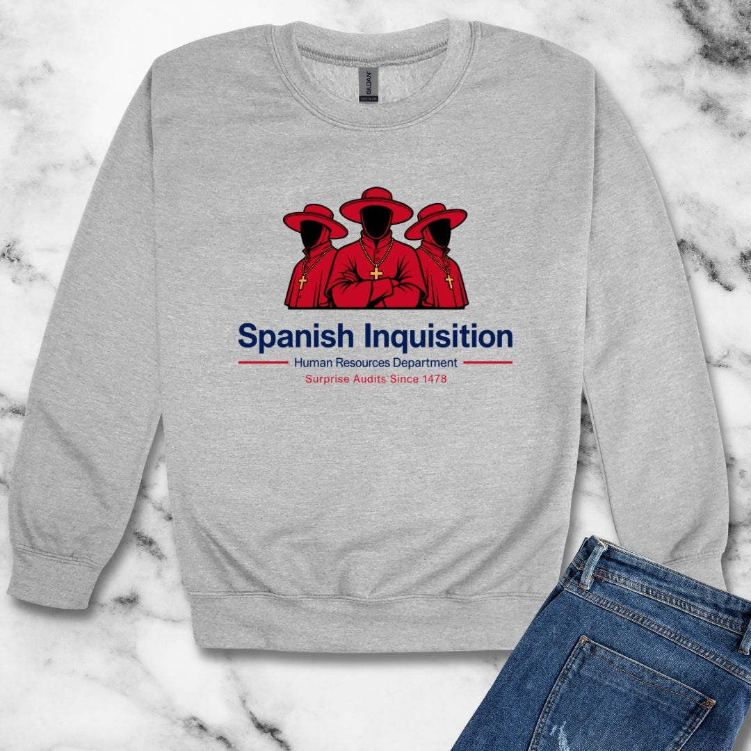 Spanish Inquisition HR Logo Unisex Heavy Crewneck Sweatshirt