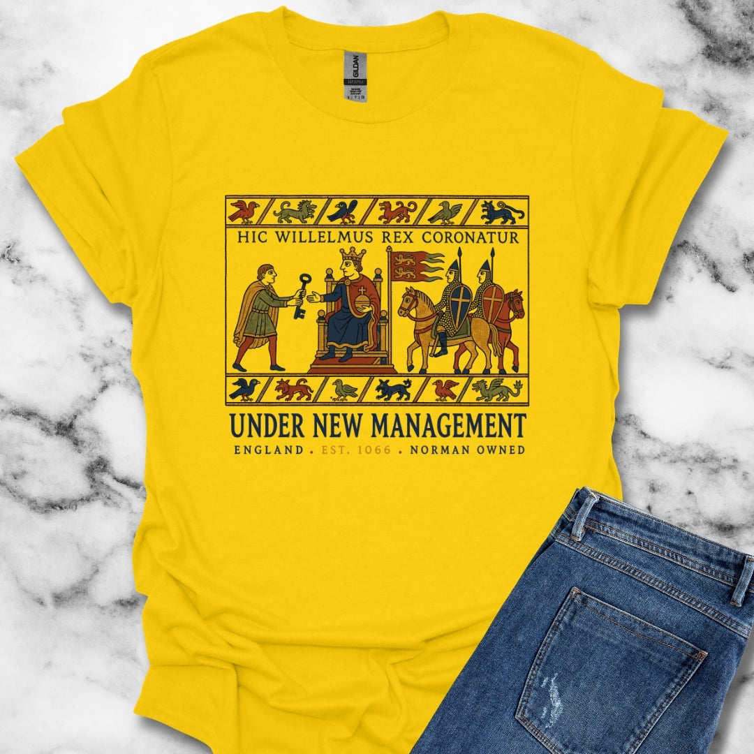 Bayeux Tapestry Under New Management Normans T-Shirt
