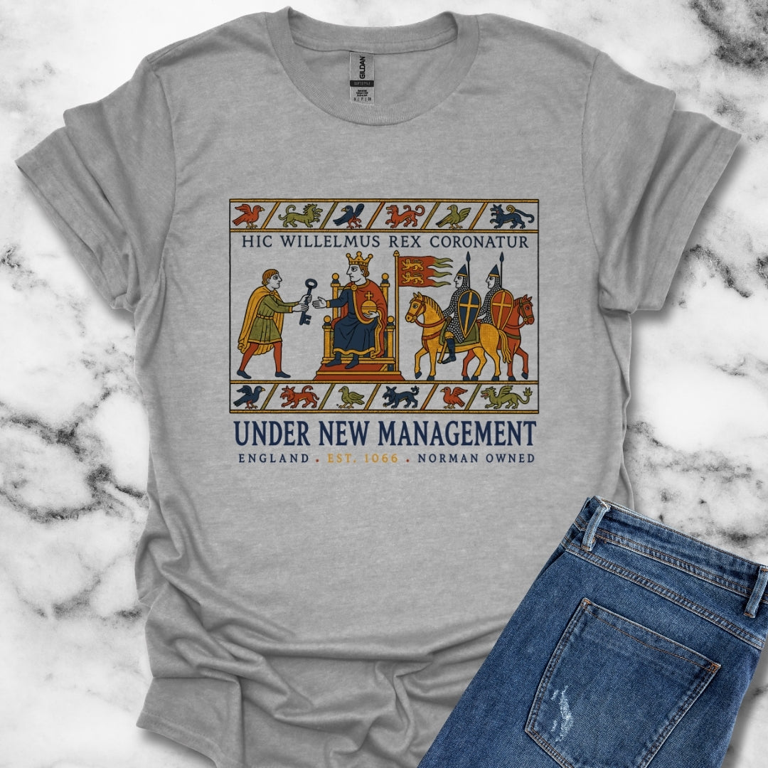 Bayeux Tapestry Under New Management Normans T-Shirt
