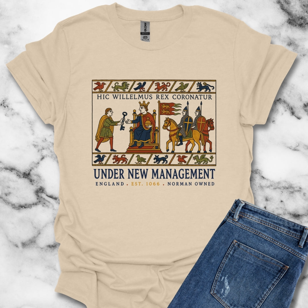 Bayeux Tapestry Under New Management Normans T-Shirt