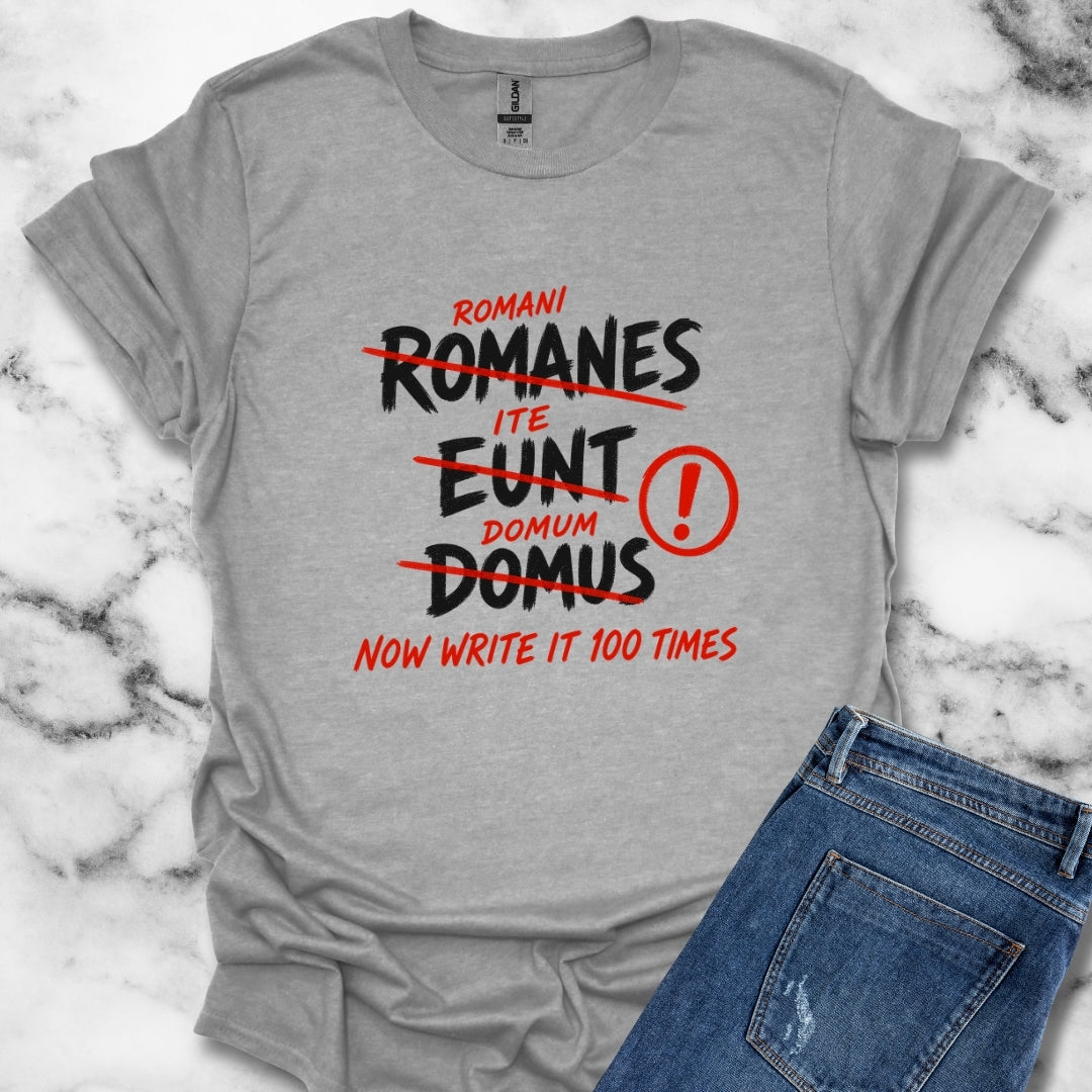 Romans Go Home Brian Graffiti T-Shirt