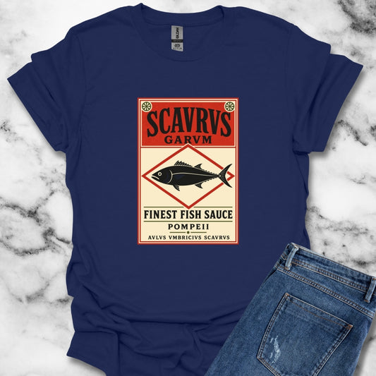 Scaurus Garum Sauce Label T-Shirt