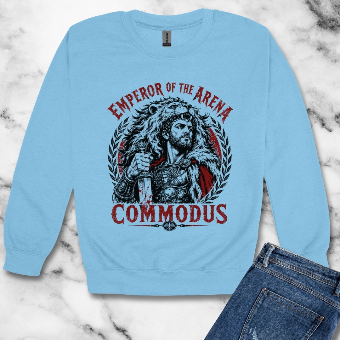 Emperor of the Area Commodus Unisex Heavy Crewneck Sweatshirt