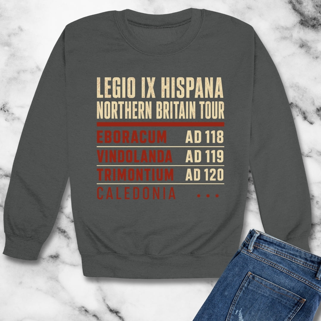 Legio IX Hispana Tour Unisex Heavy Crewneck Sweatshirt
