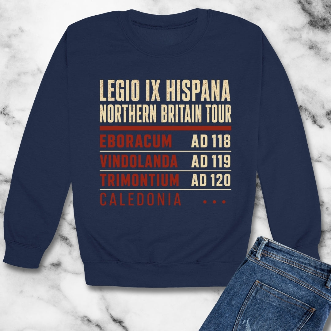 Legio IX Hispana Tour Unisex Heavy Crewneck Sweatshirt