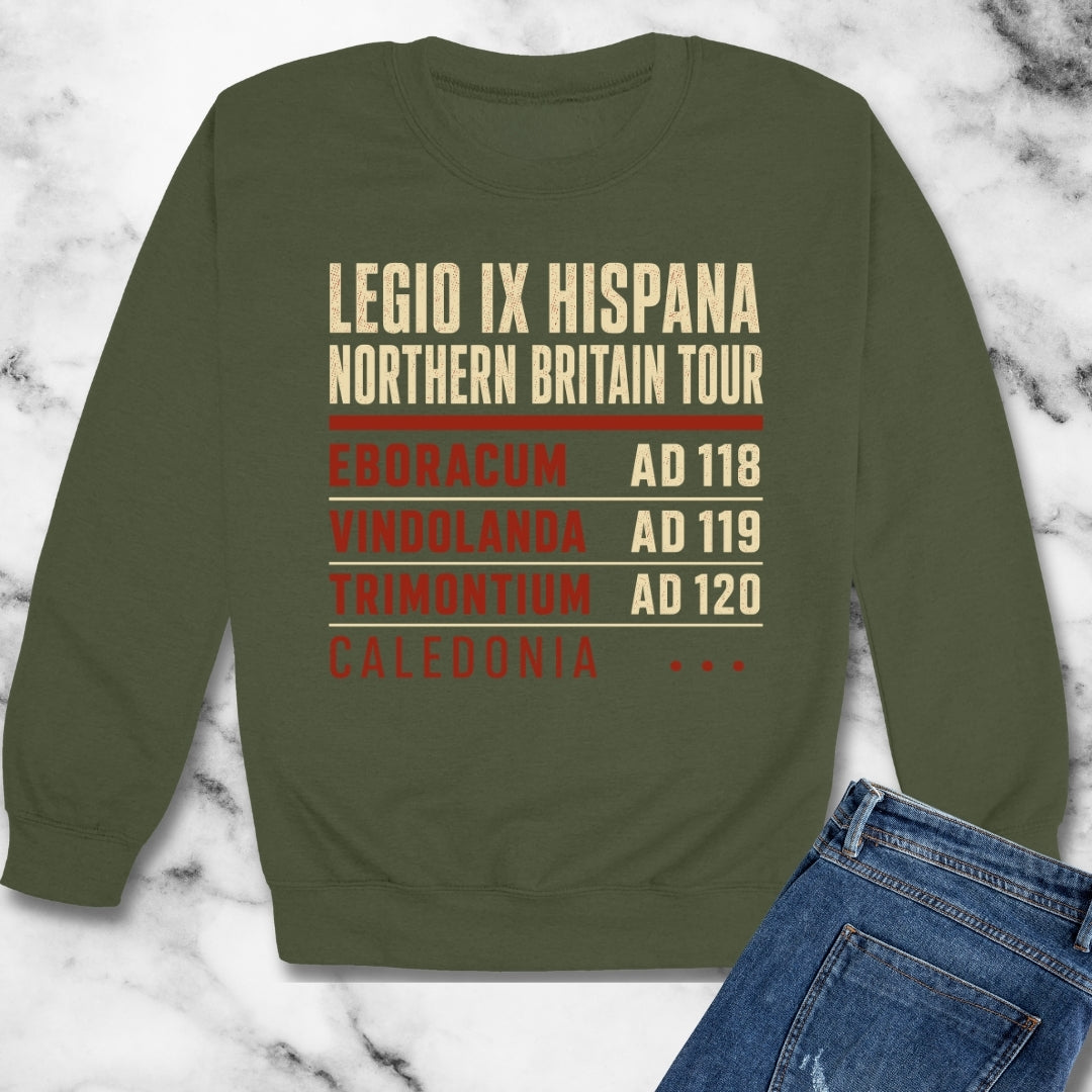 Legio IX Hispana Tour Unisex Heavy Crewneck Sweatshirt