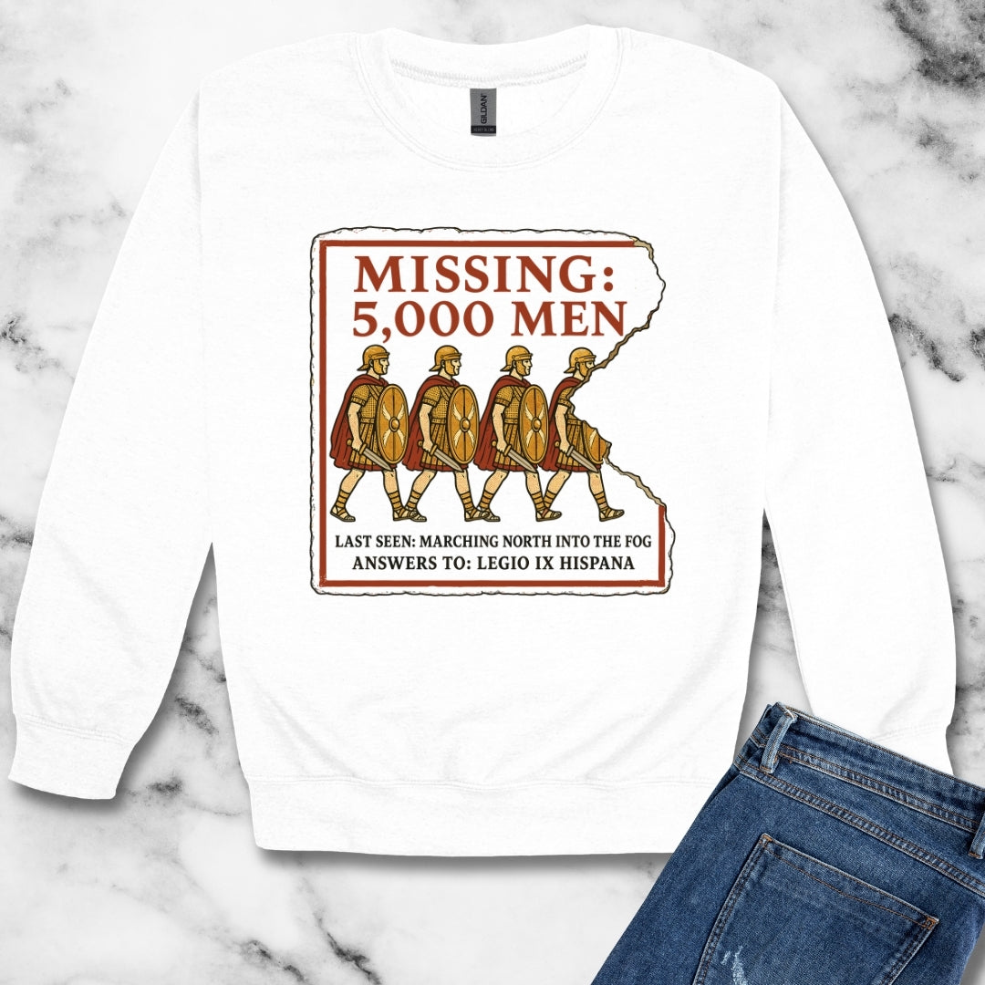 Missing IX Legio Hispana Unisex Heavy Crewneck Sweatshirt