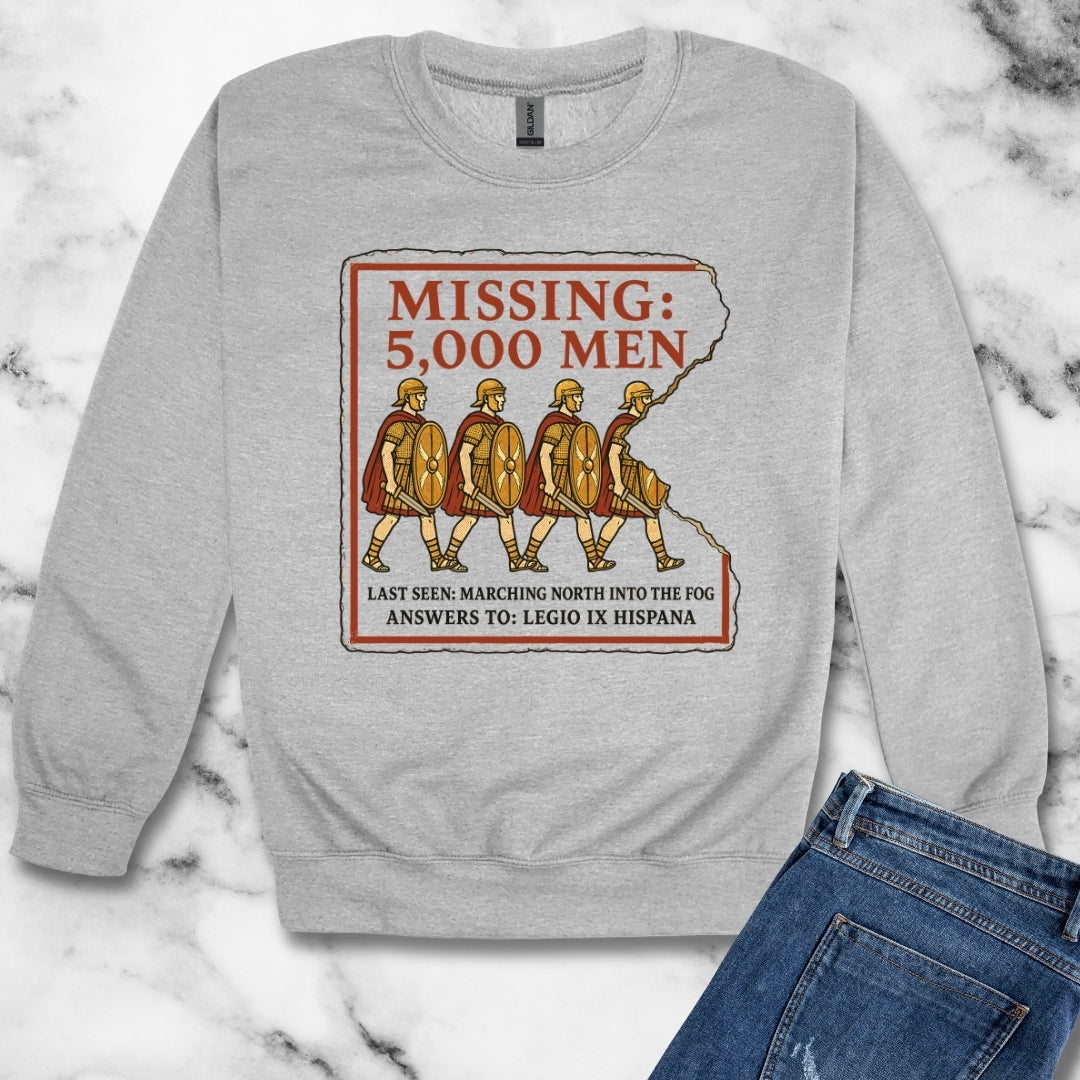 Missing IX Legio Hispana Unisex Heavy Crewneck Sweatshirt