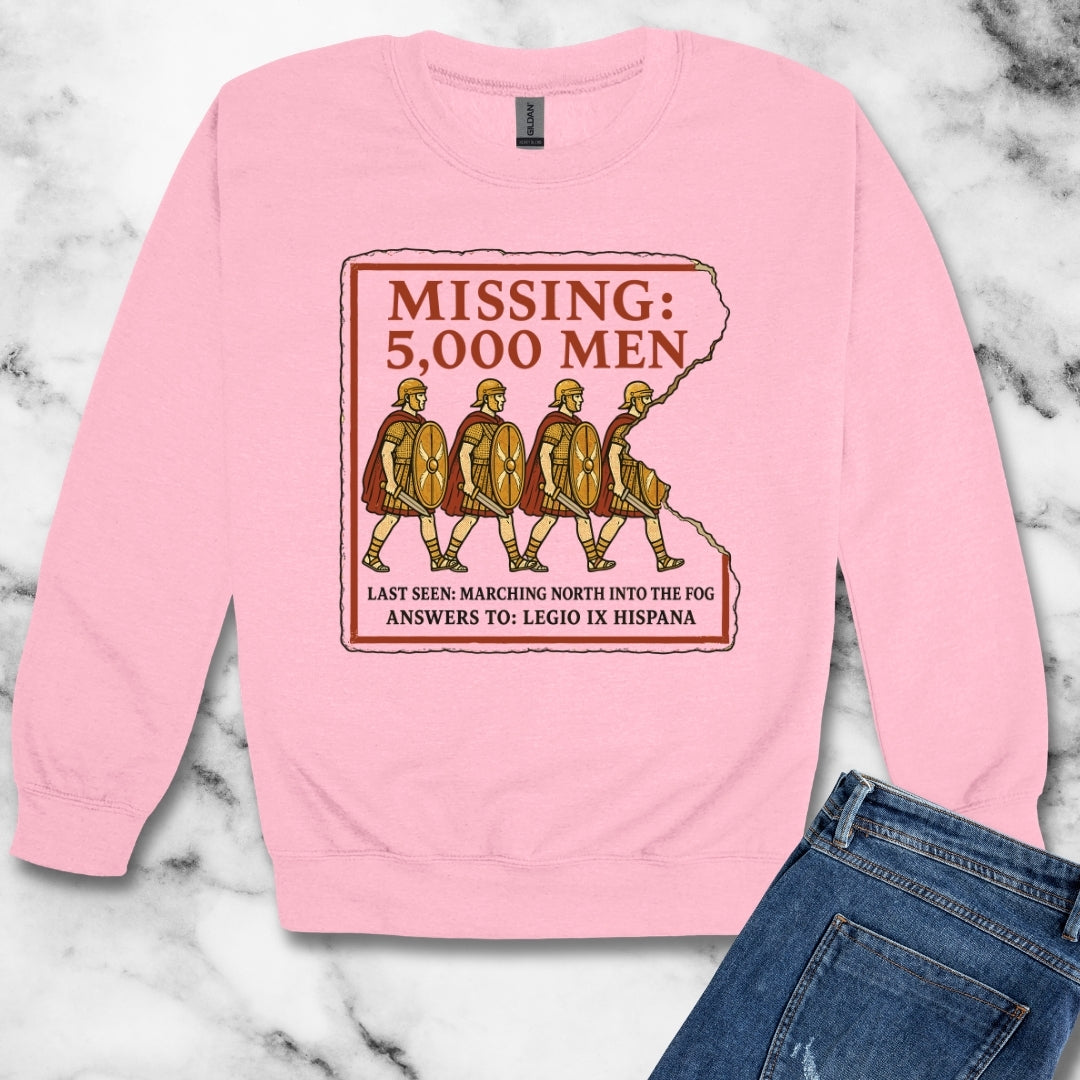 Missing IX Legio Hispana Unisex Heavy Crewneck Sweatshirt