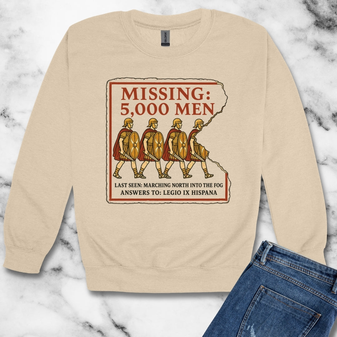 Missing IX Legio Hispana Unisex Heavy Crewneck Sweatshirt