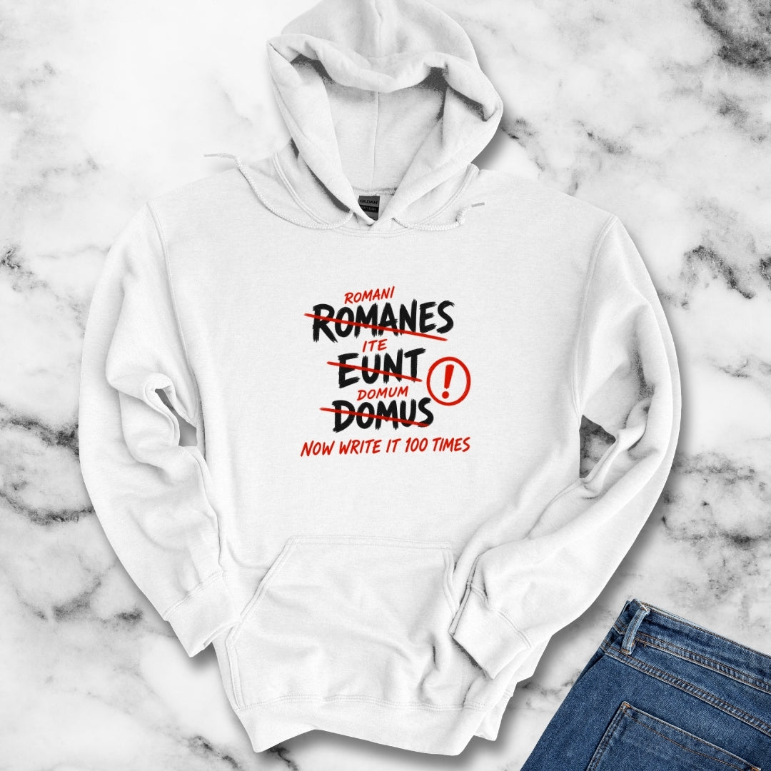 Romans Go Home Brian Graffiti Hoodie