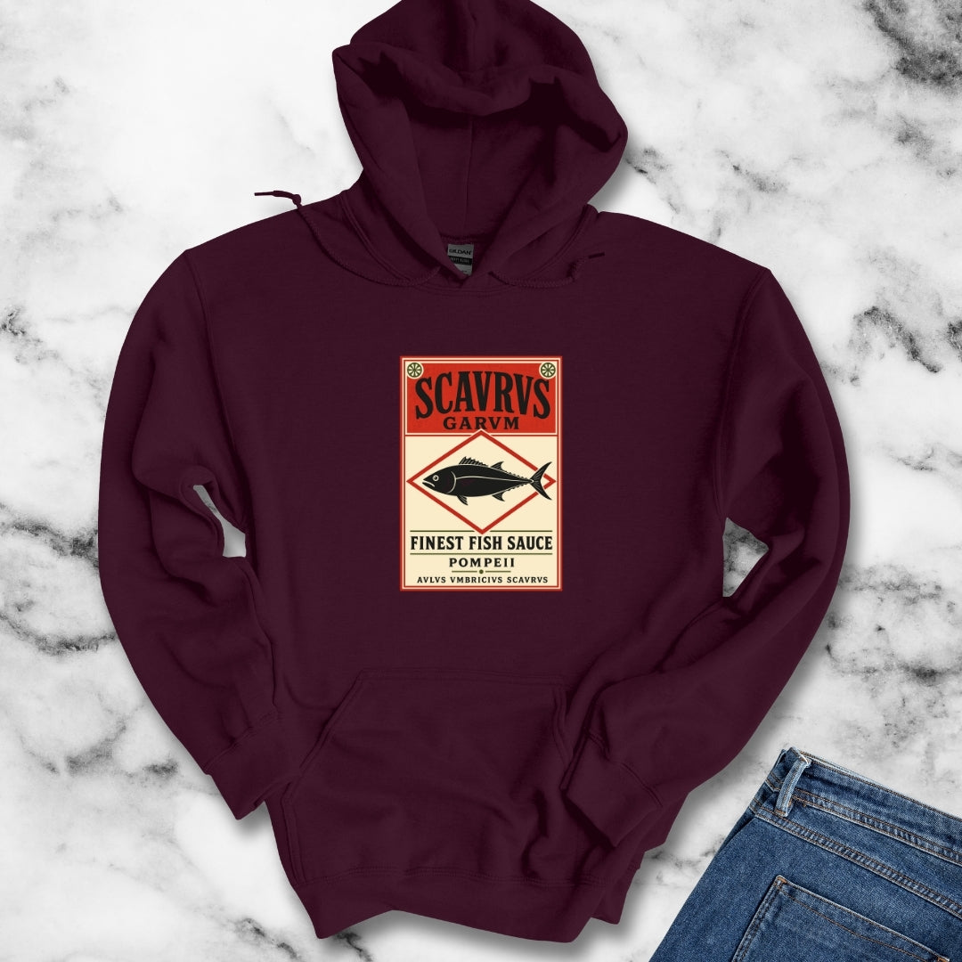 Scaurus Garum Sauce Label Hoodie