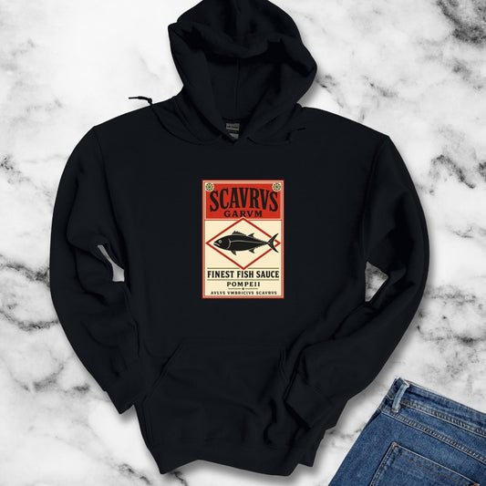 Scaurus Garum Sauce Label Hoodie