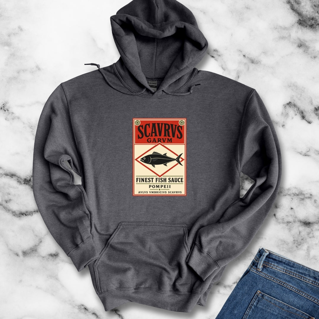 Scaurus Garum Sauce Label Hoodie