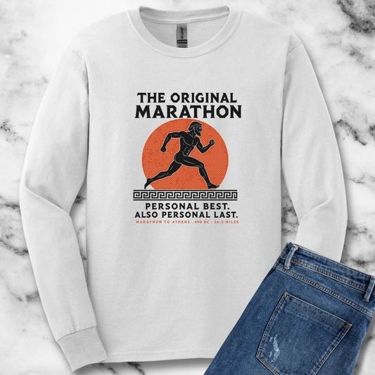 Original Marathon Personal Worst Unisex Long Sleeve Tee