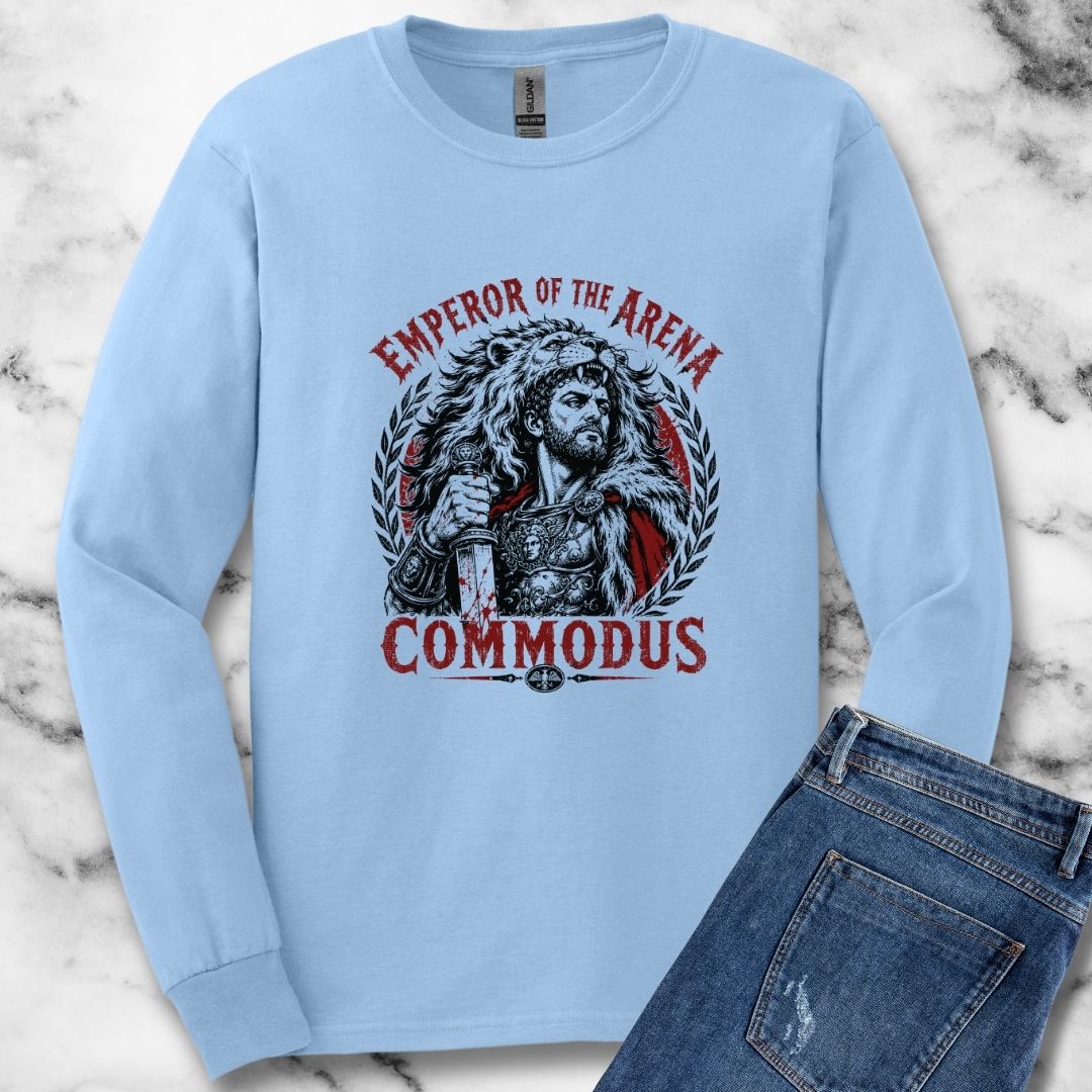 Emperor of the Area Commodus Unisex Long Sleeve Tee