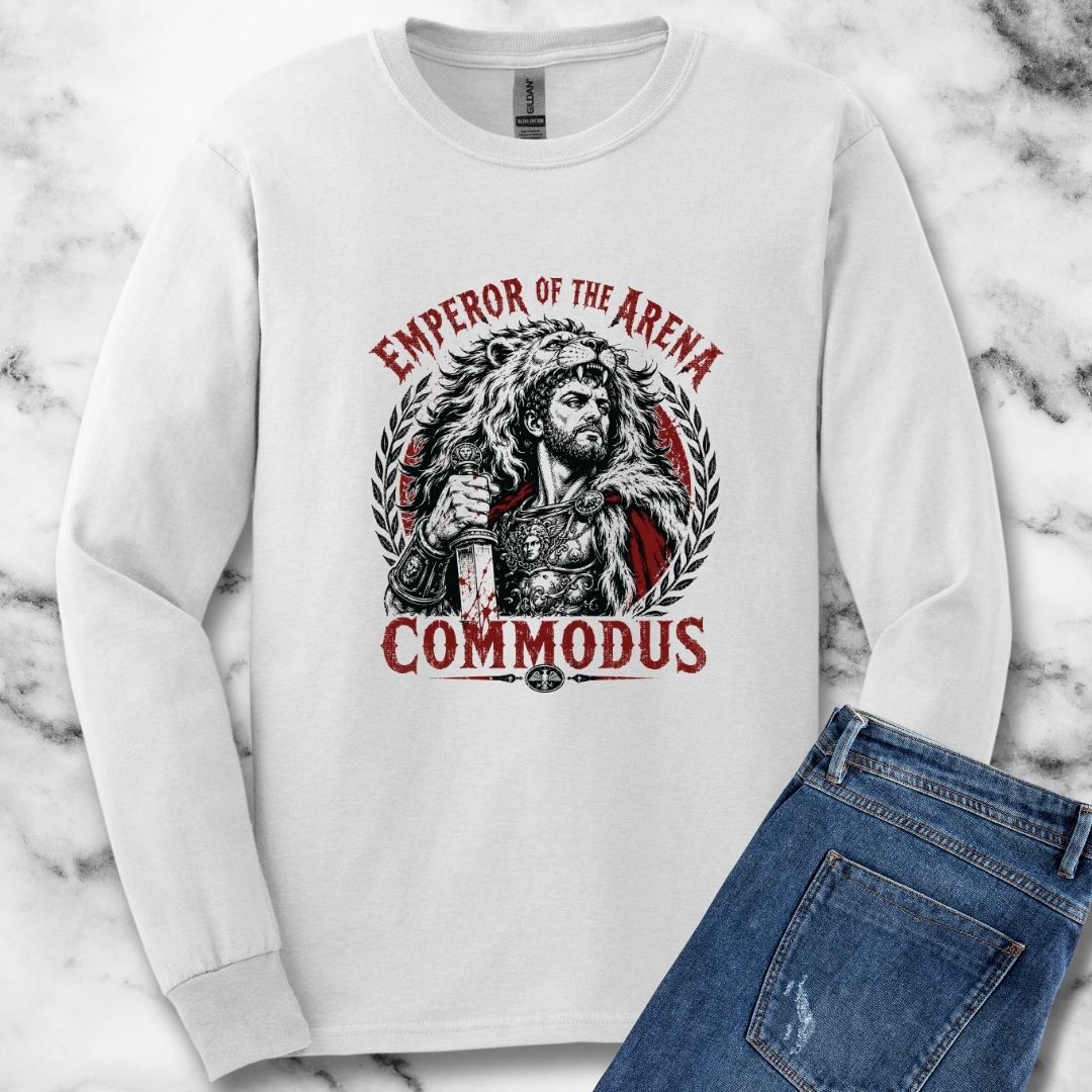 Emperor of the Area Commodus Unisex Long Sleeve Tee