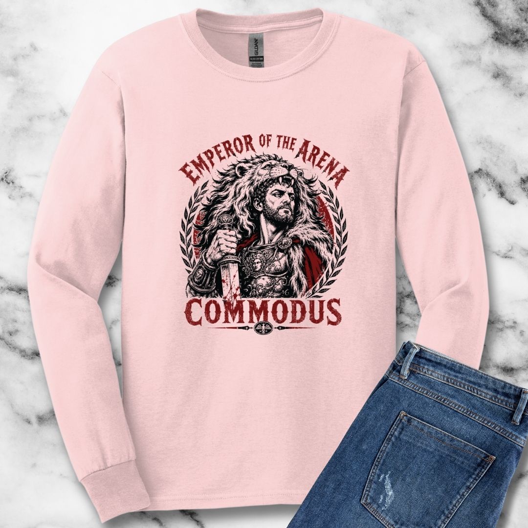 Emperor of the Area Commodus Unisex Long Sleeve Tee