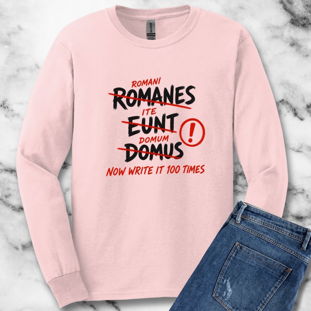 Romans Go Home Brian Graffiti Unisex Long Sleeve Tee