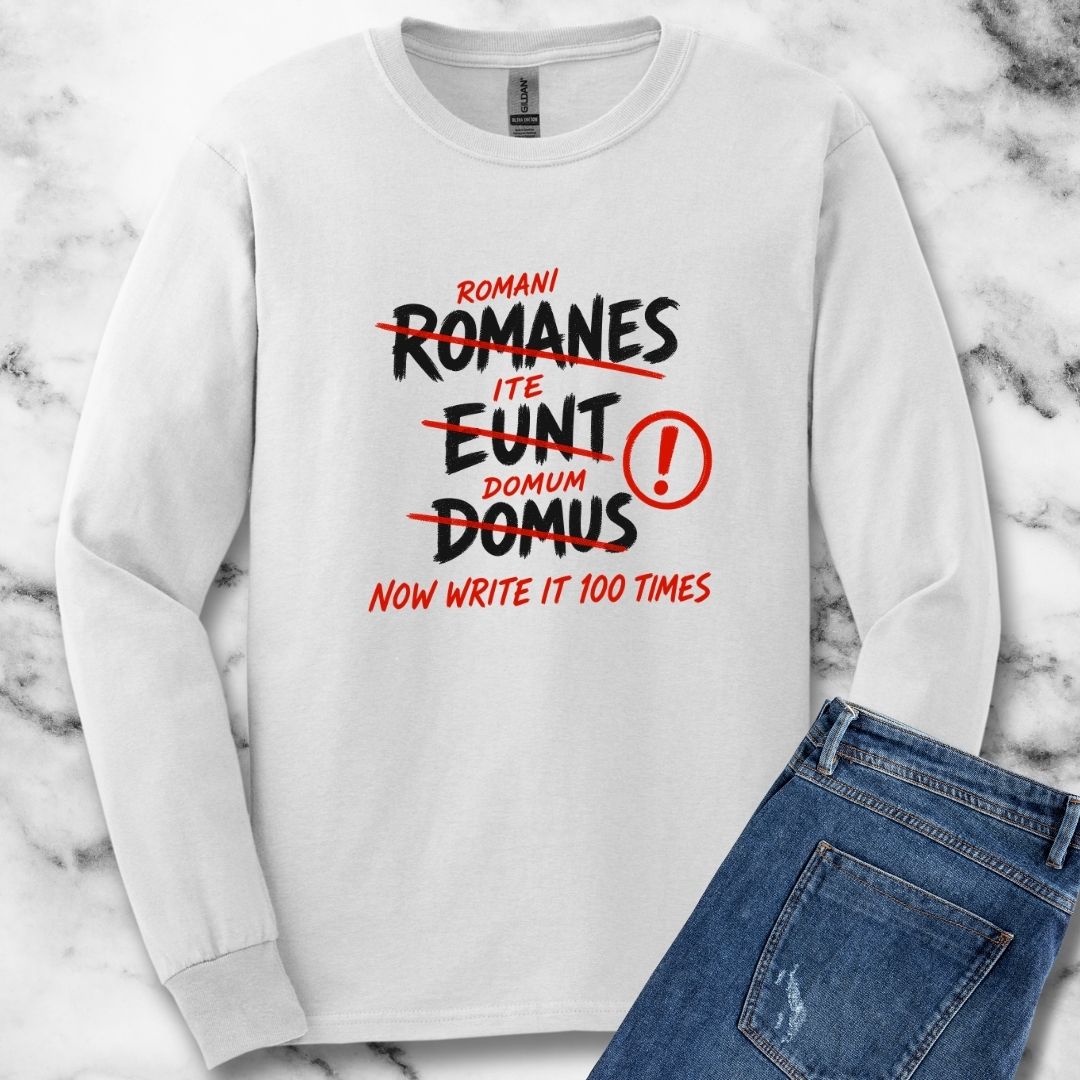 Romans Go Home Brian Graffiti Unisex Long Sleeve Tee