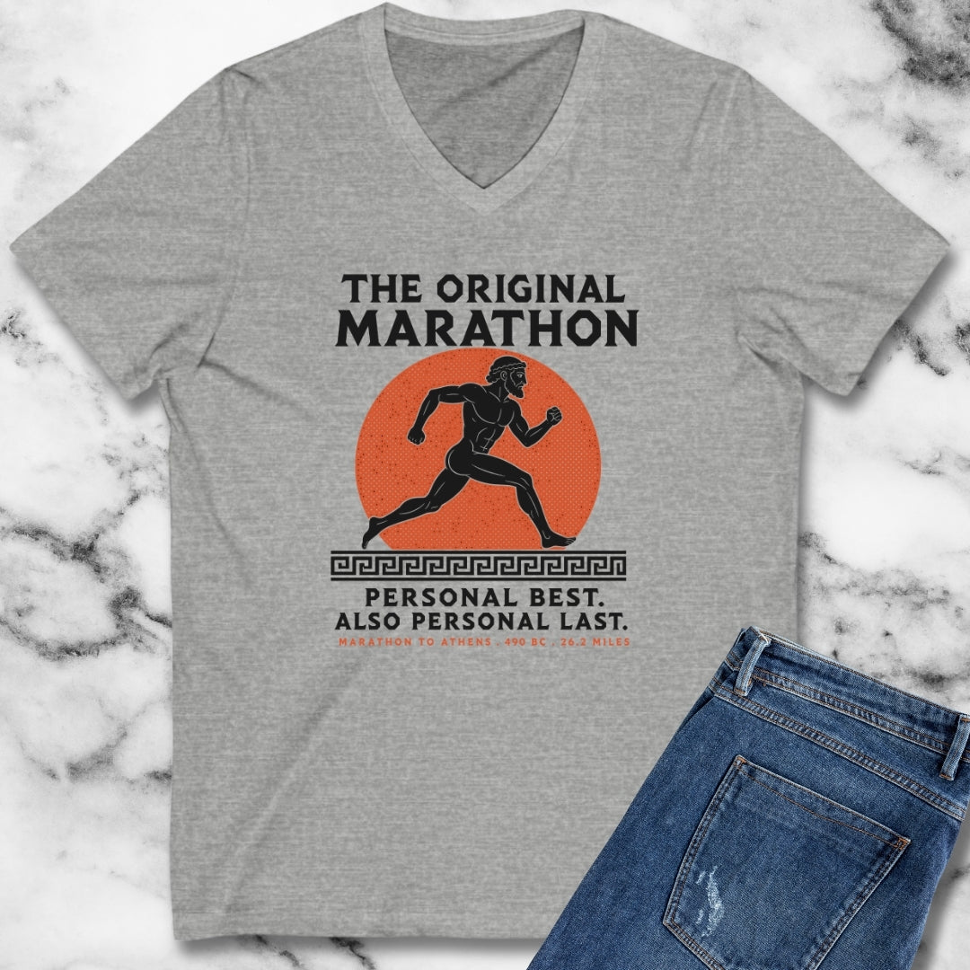 Original Marathon Personal Worst V-neck