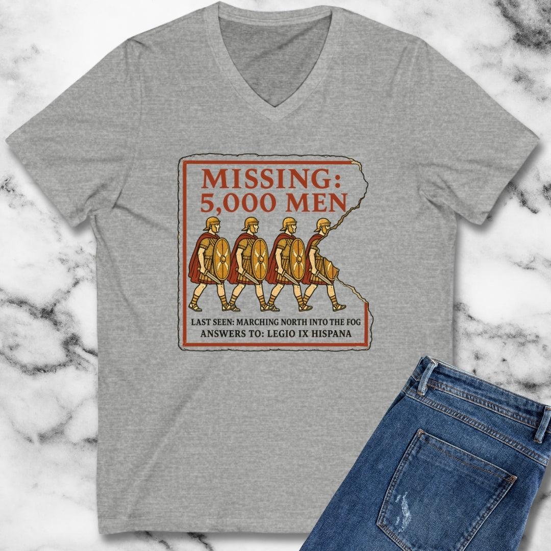 Missing IX Legio Hispana V-neck