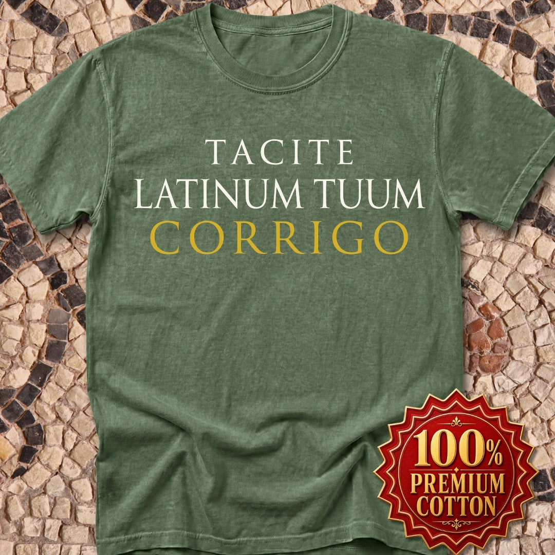 I'm Silently Correcting Your Latin Premium Tee