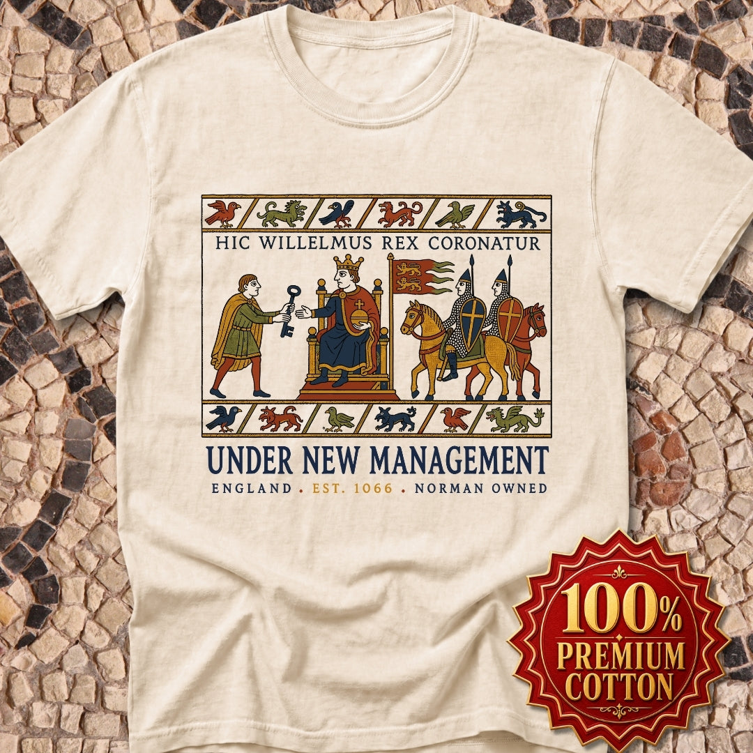 Bayeux Tapestry Under New Management Normans Premium Tee