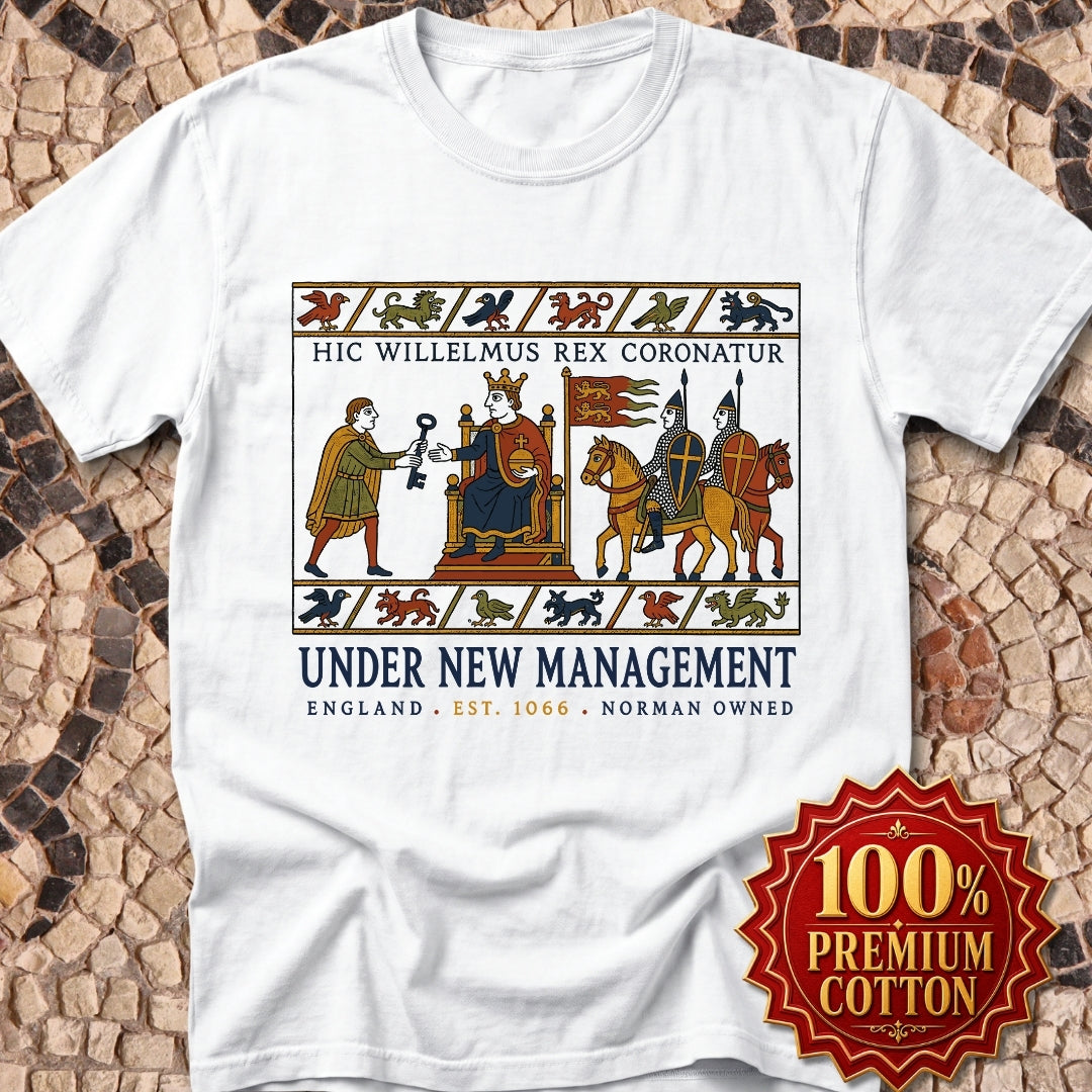 Bayeux Tapestry Under New Management Normans Premium Tee