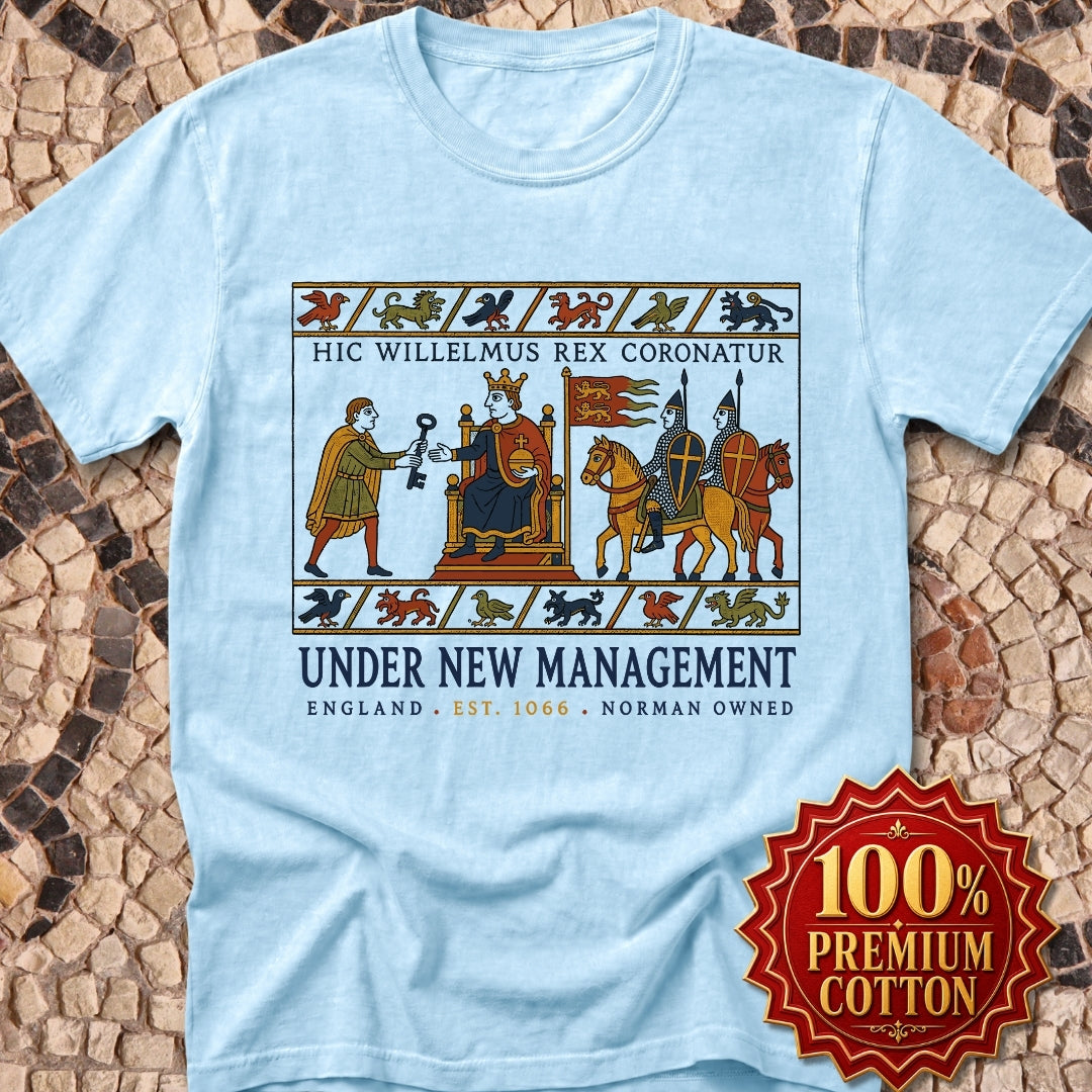 Bayeux Tapestry Under New Management Normans Premium Tee