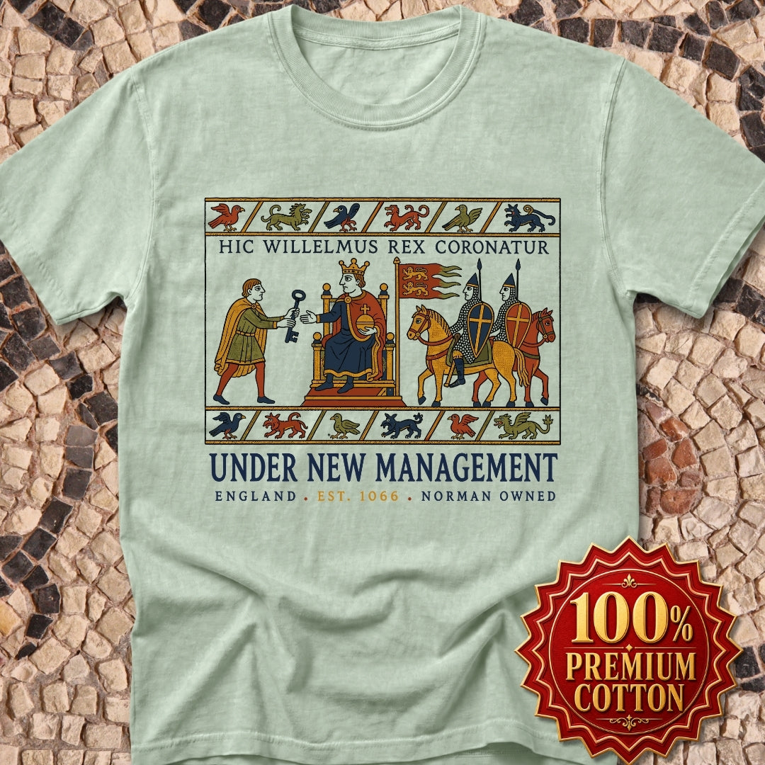 Bayeux Tapestry Under New Management Normans Premium Tee
