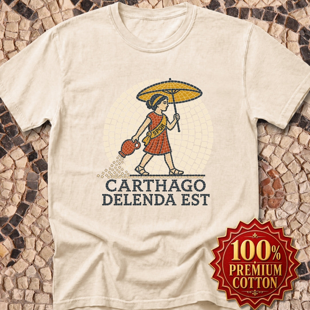 Carthago Delenda Est Mosaic Premium Tee