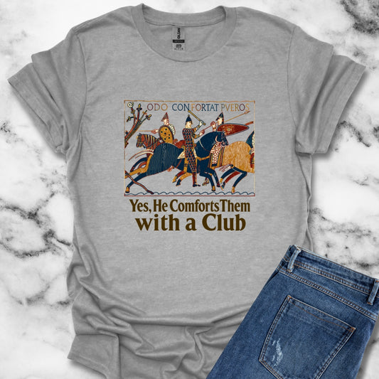 Odo Comforts Them With Club Tapestry T-Shirt