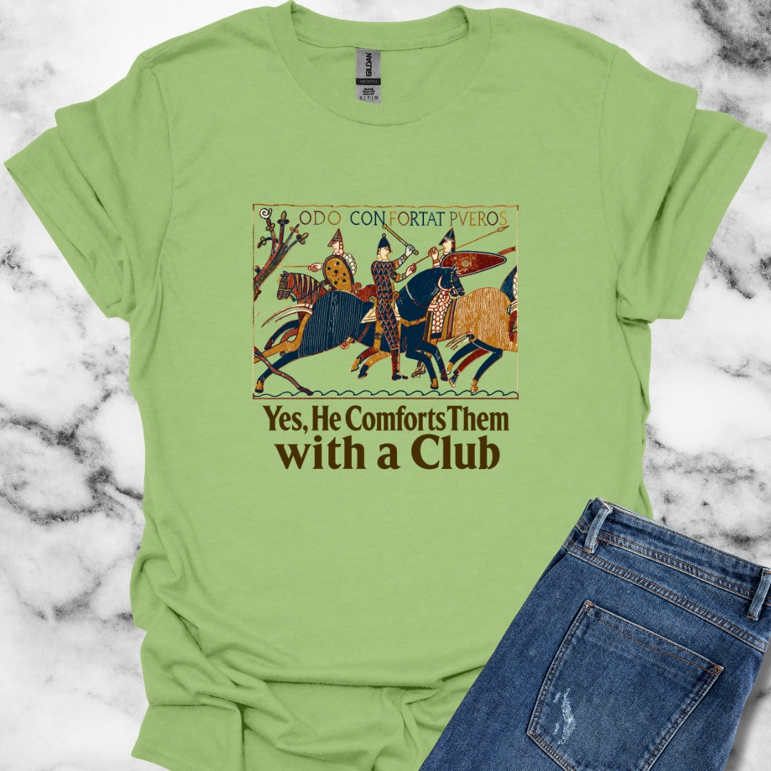 Odo Comforts Them With Club Tapestry T-Shirt