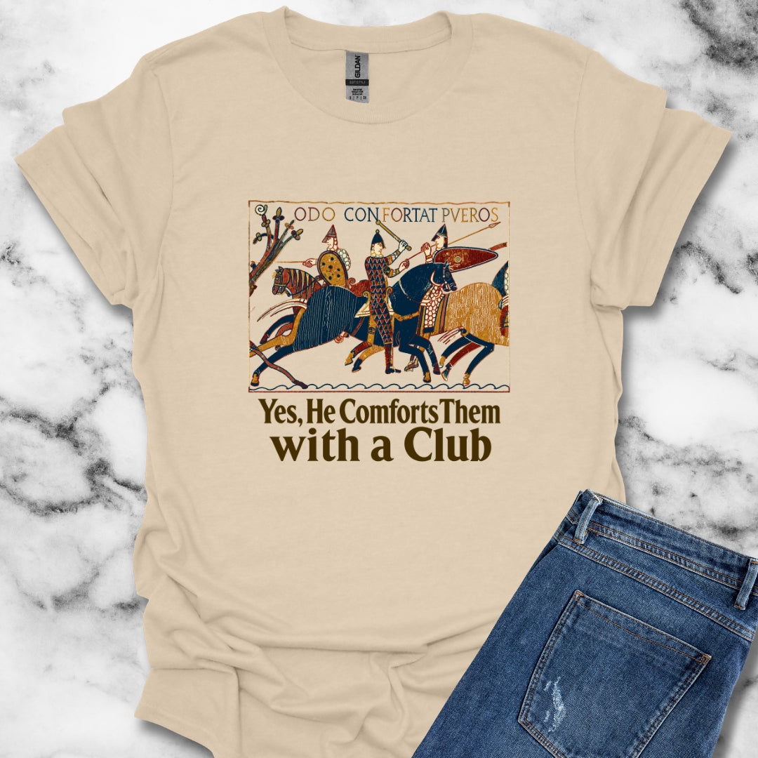 Odo Comforts Them With Club Tapestry T-Shirt