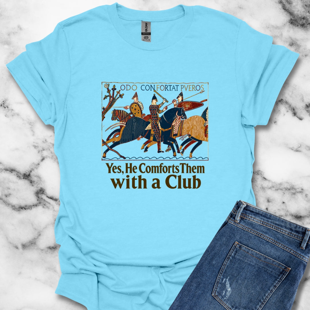 Odo Comforts Them With Club Tapestry T-Shirt