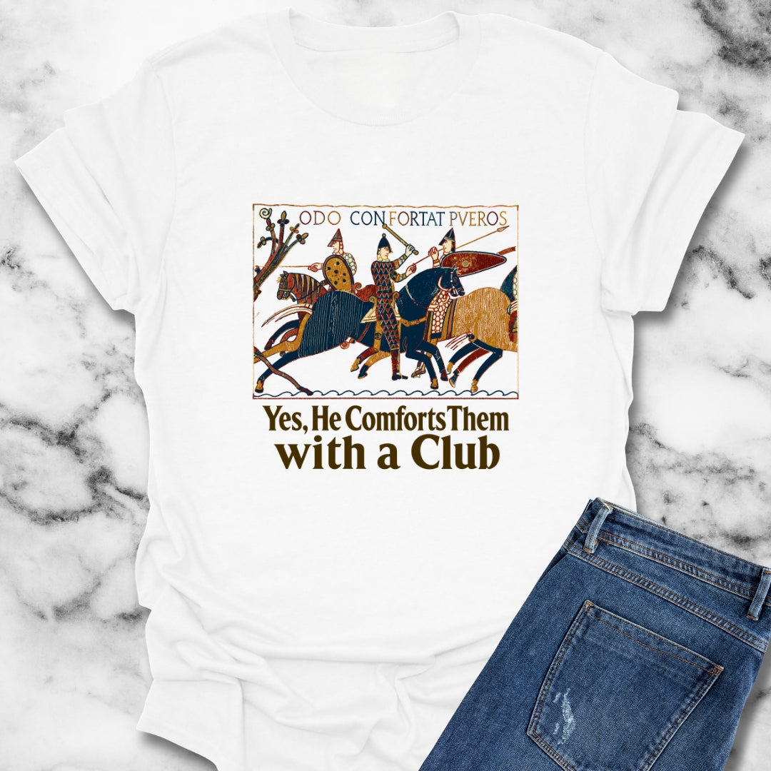 Odo Comforts Them With Club Tapestry T-Shirt
