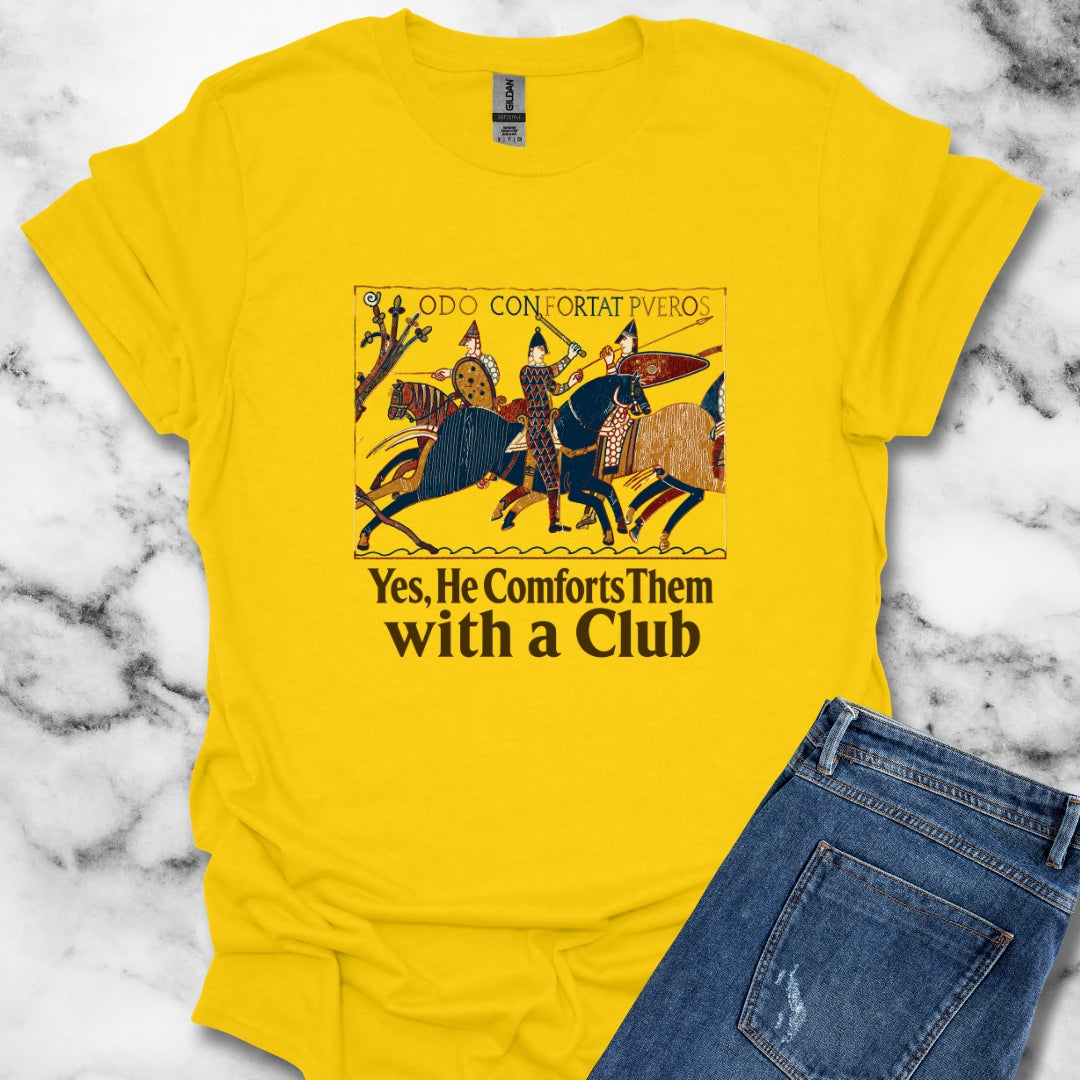 Odo Comforts Them With Club Tapestry T-Shirt