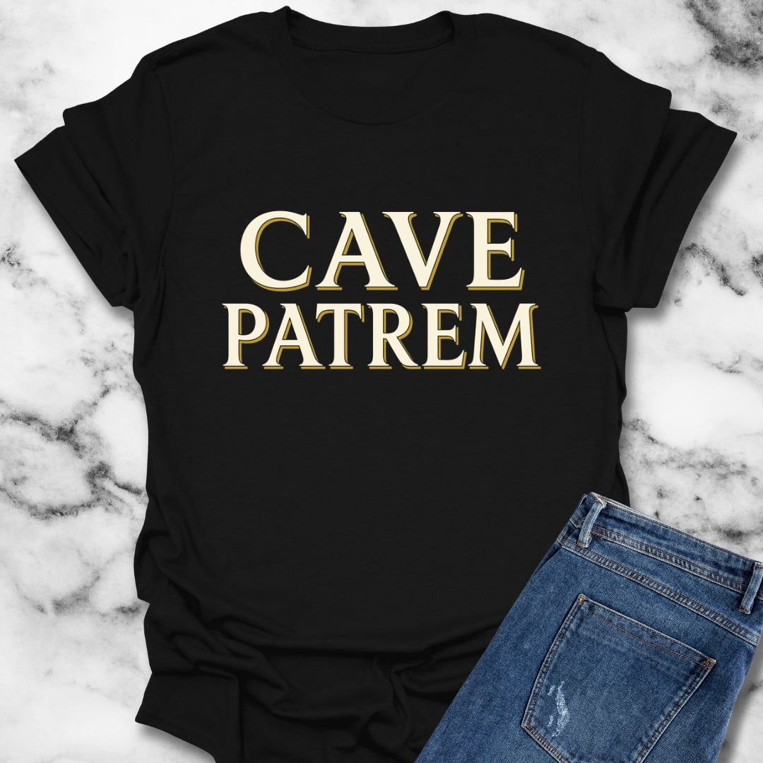 Cave Patrem Beware Father T-Shirt