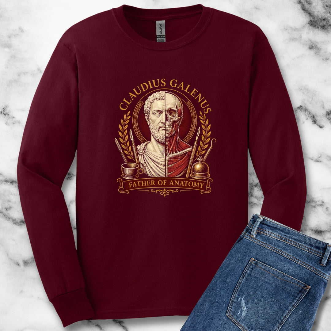 Galen Father of Anatomy Unisex Long Sleeve Tee