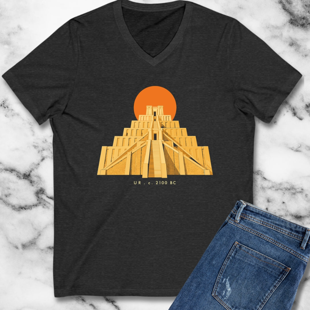 Ziggurat of Ur V-Neck